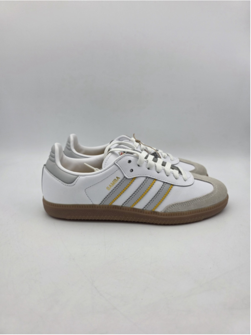 ADIDAS Samba Real Madrid Sneaker Unisex Size M6.5/W7.5 White/Grey JQ4038